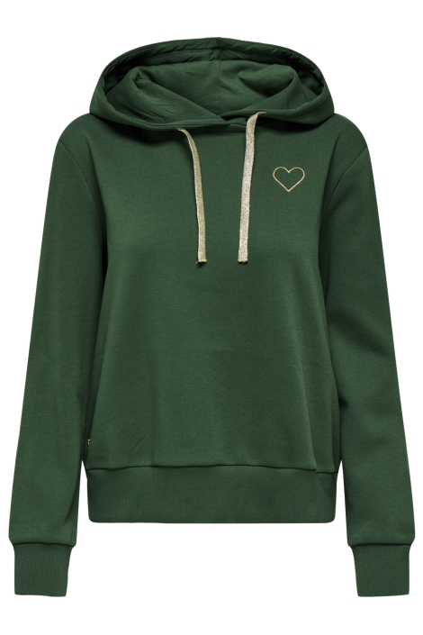 Only onlnoli l/s heart hood swt noos